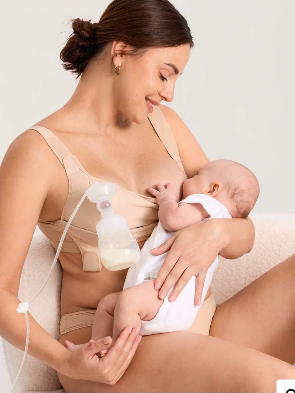 3 MOMANDA Natrelax® Velcro All-in-One Nursing & Pumping Bra